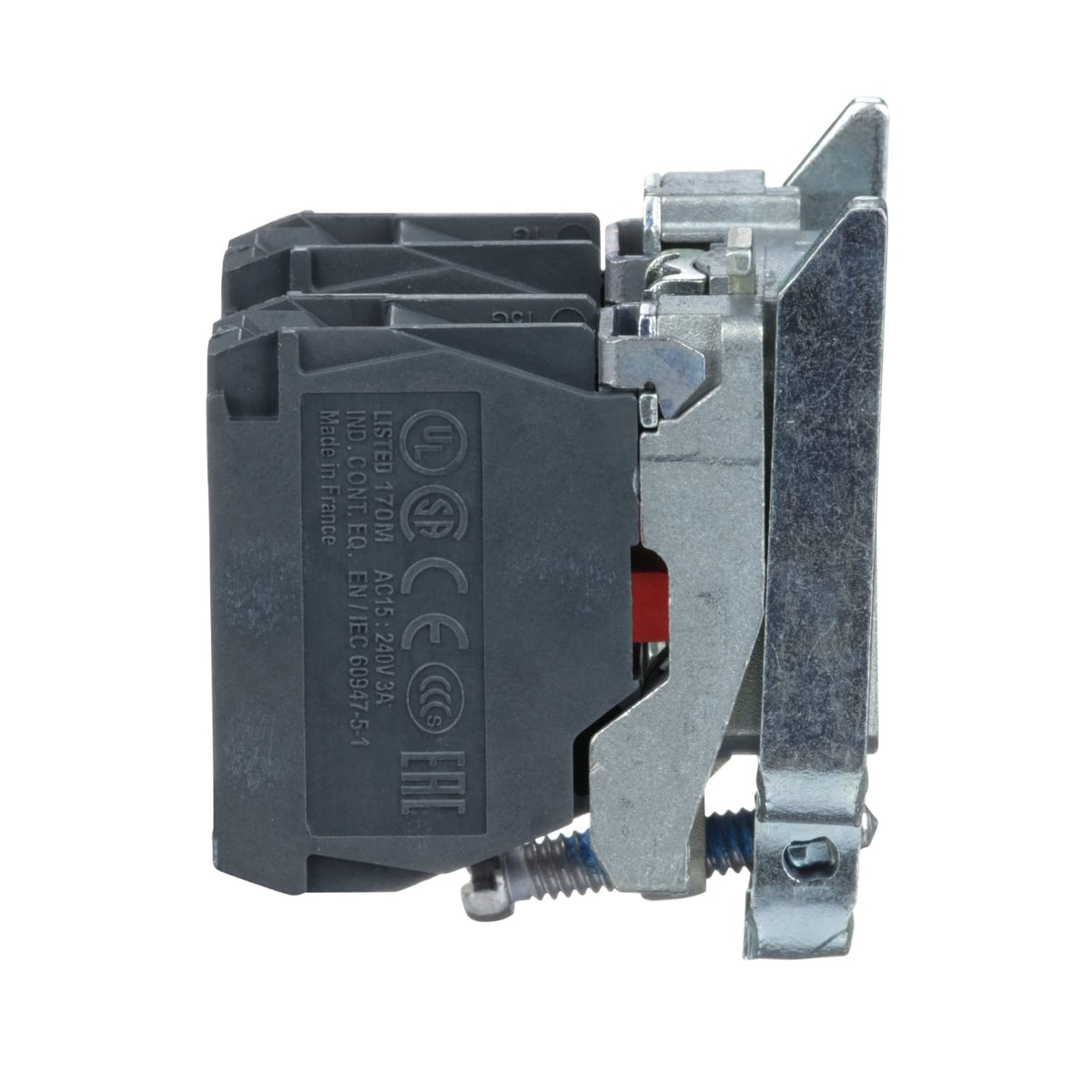Schneider Electric ZB4BZ104 Pushbutton Body, Ø 22, 2 NC