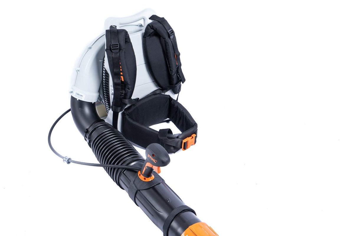 Stihl BR 700 - Soplador de hojas profesional con tubo de soplado ajustable y una fuerza de soplado máxima de 88 m/s