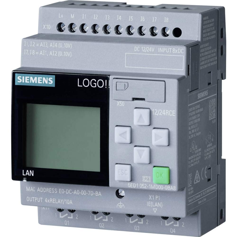 Siemens LOGO! 6ED1052-1MD08-0BA1 12V CC