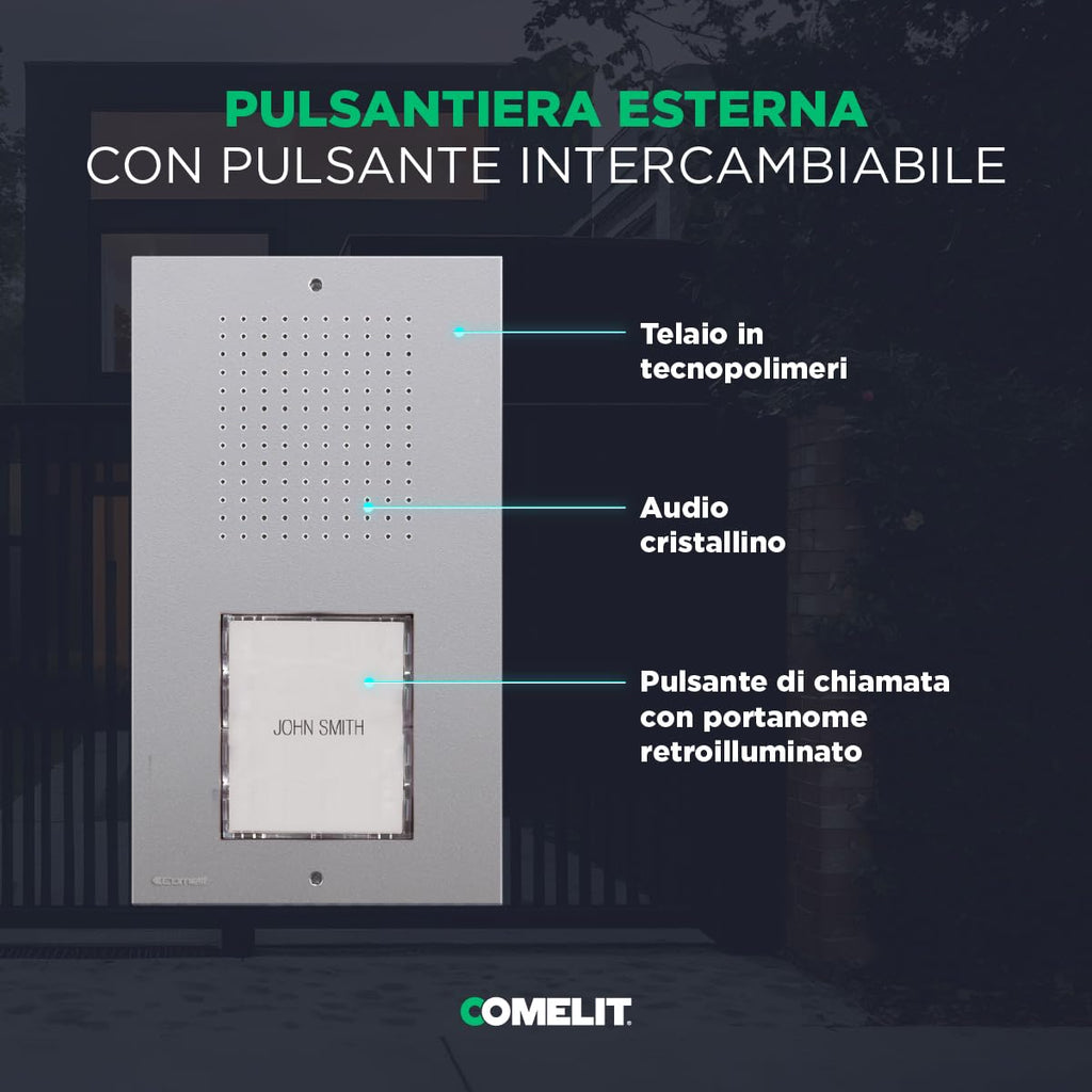 Comelit KCA0061 Kit Audio 2 Hilos Unifamiliar Ciao-Mini Comelit