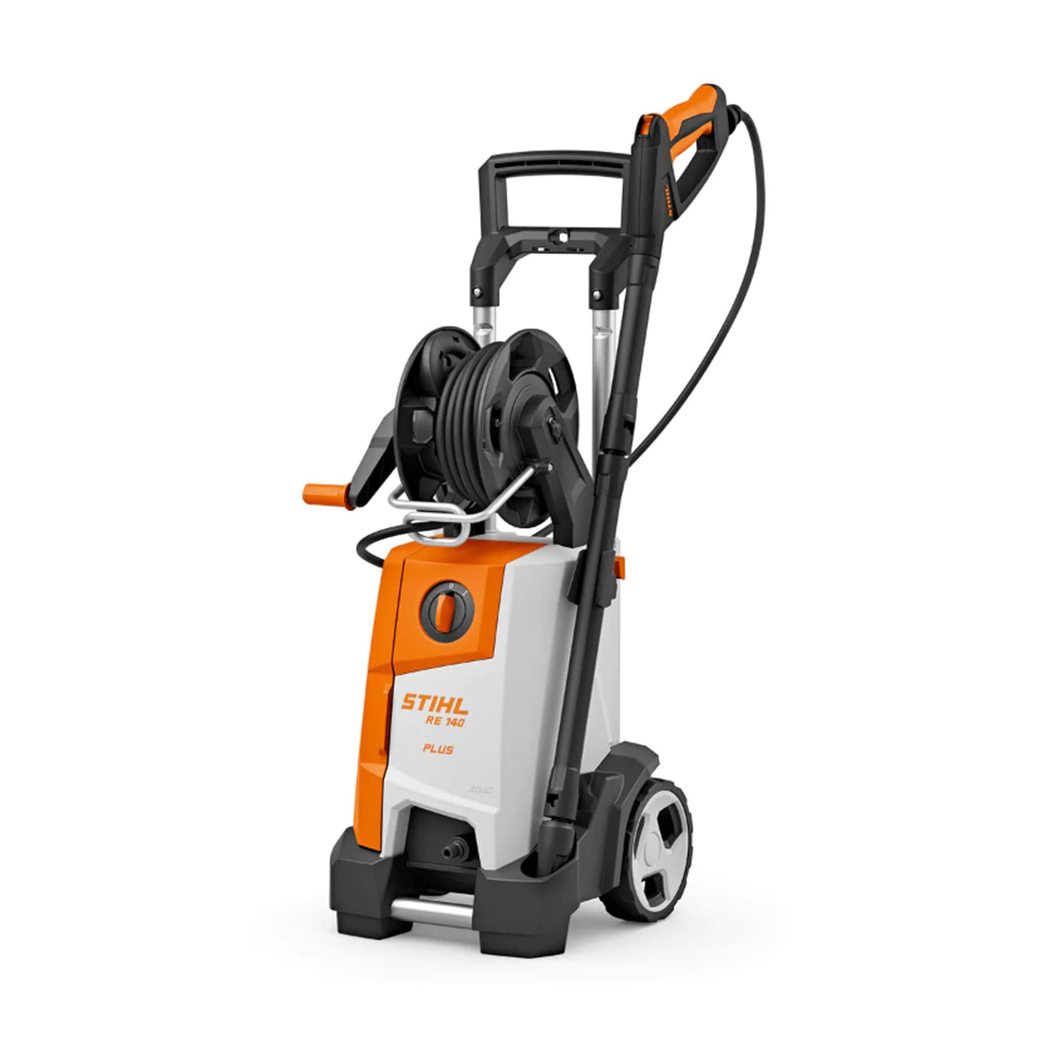 Stihl Hidrolimpiadora Stihl profesional RE 140 Plus, barra máx. 180 con carrete de manguera