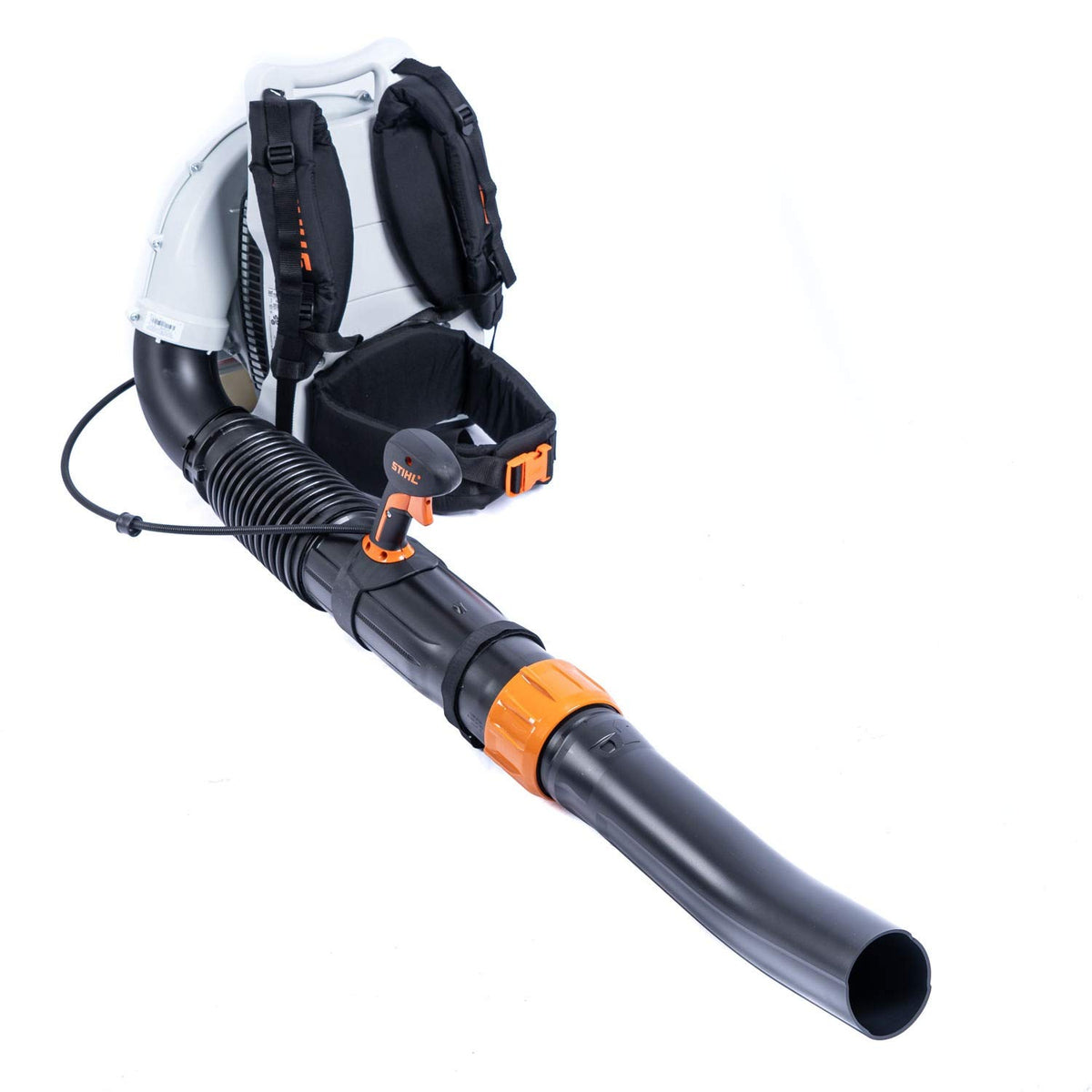Stihl BR 700 - Soplador de hojas profesional con tubo de soplado ajustable y una fuerza de soplado máxima de 88 m/s