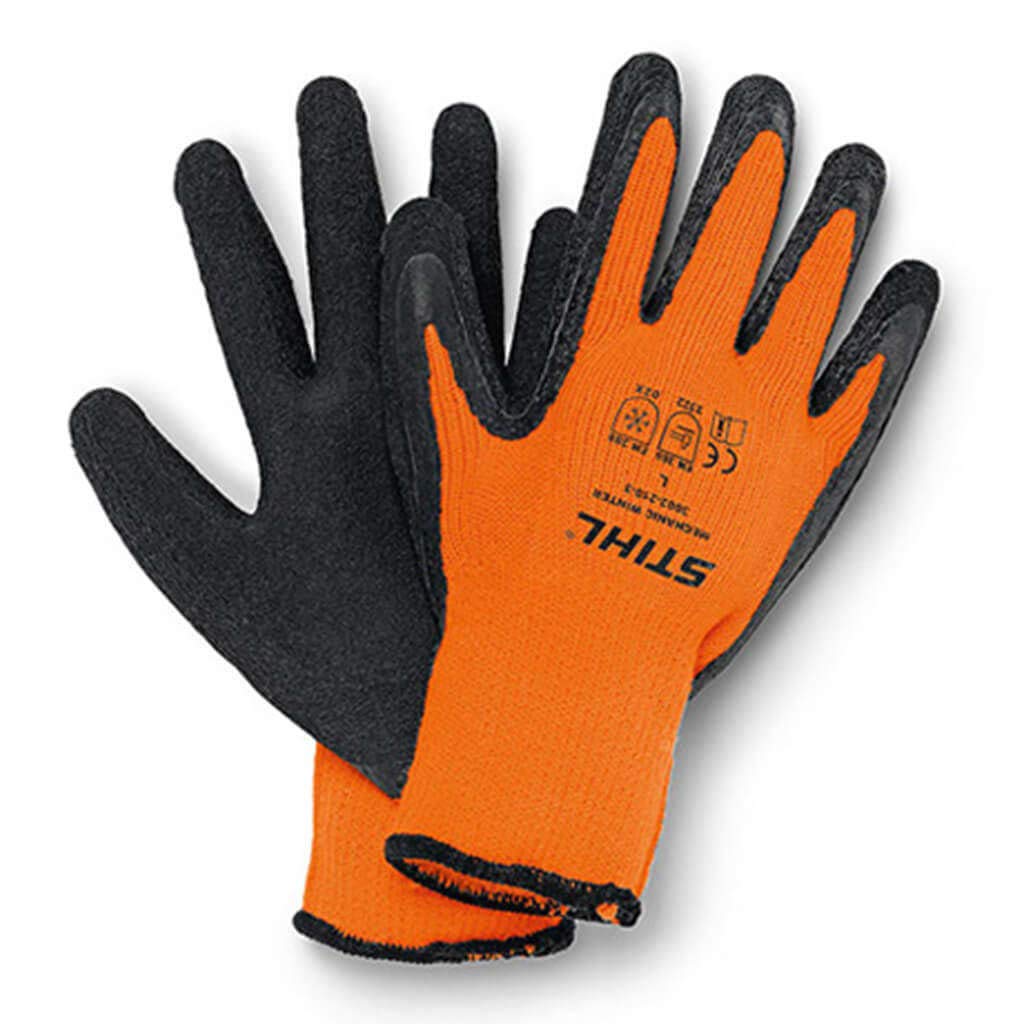 Stihl GUANTES MECHANIC - Goma gruesa para invierno (látex) talla M