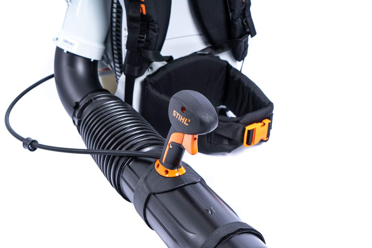 Stihl BR 700 - Soplador de hojas profesional con tubo de soplado ajustable y una fuerza de soplado máxima de 88 m/s