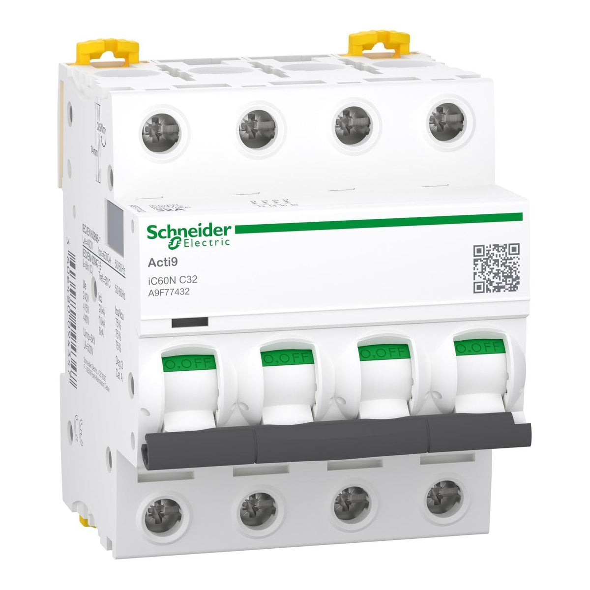 Schneider Electric A9F74432 IC60N 4x32A