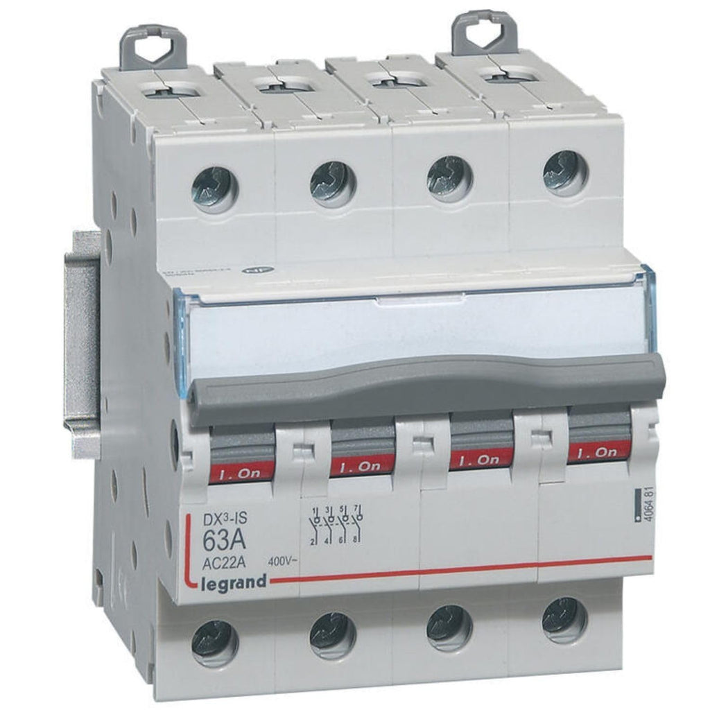 Legrand 406481 INTERRUPTOR DX3 IS 4P 63A