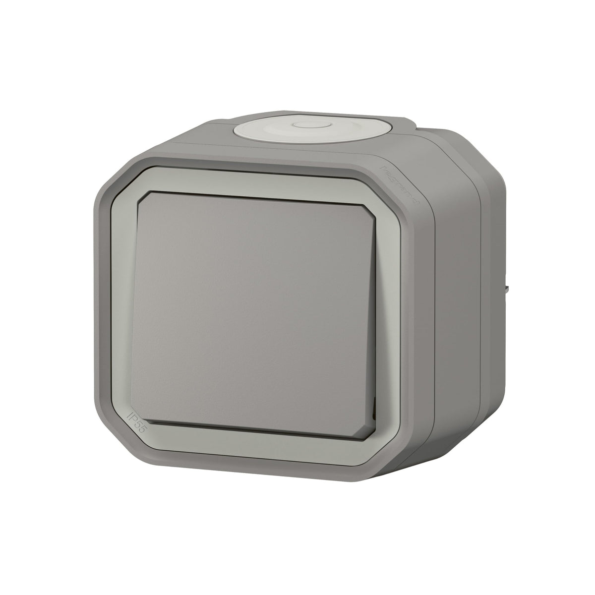 Legrand Conmutador Plexo 069711L superficie gris