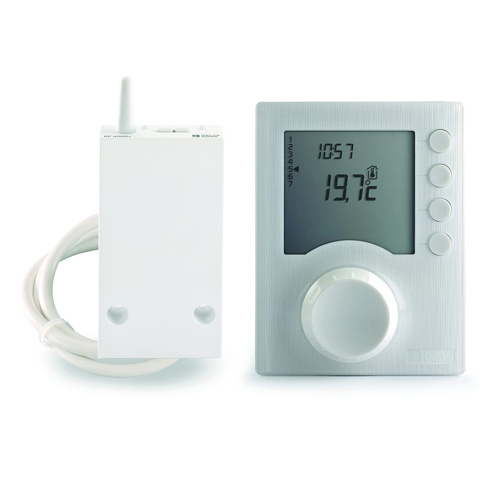 Delta Dore Termostato de ambiente Delta Dore Tybox 137+ para calefacción centralizada. Programación | Gestión de la temp