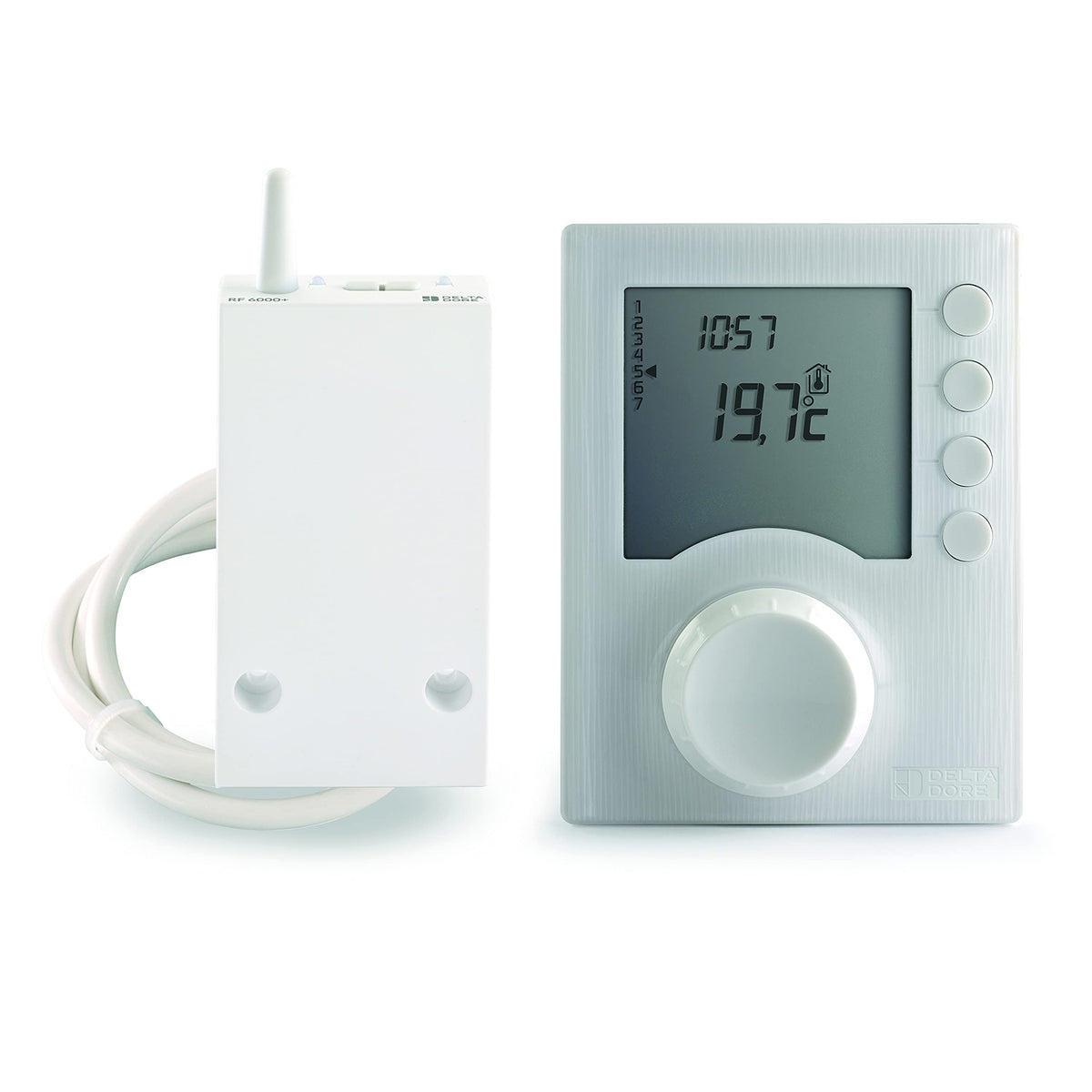 Delta Dore Termostato de ambiente Delta Dore Tybox 137+ para calefacción centralizada. Programación | Gestión de la temp
