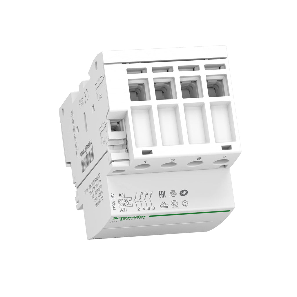 Schneider Electric A9C20844 ICT Contactor 40A 4 NO 230/240V AC