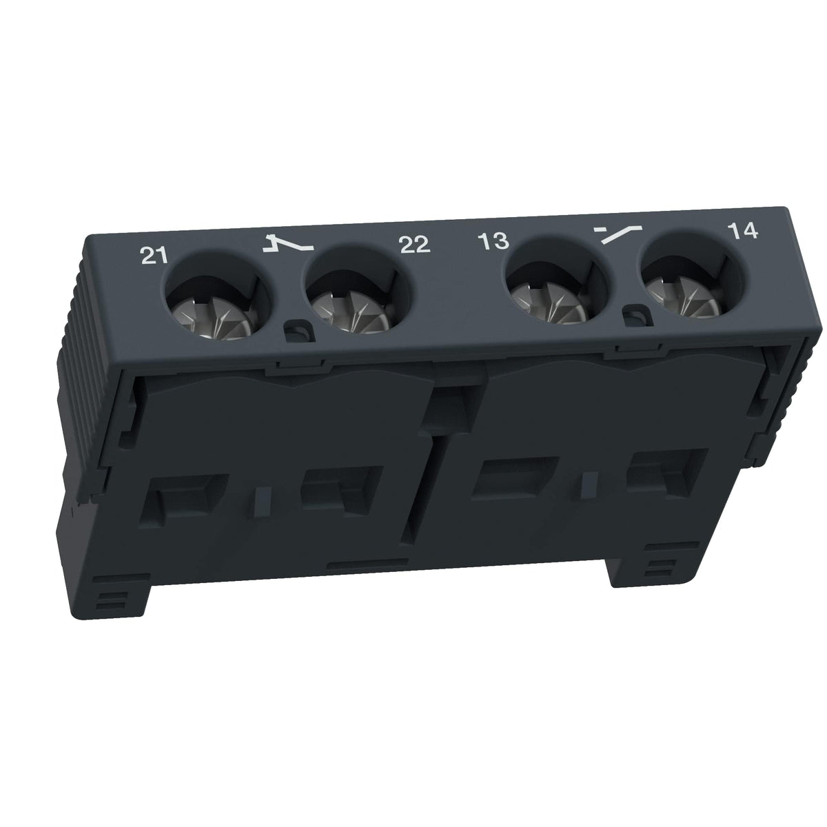 Schneider Electric GVAE11 TeSys GV2 et GV3, bloc de contacts auxiliaires frontal, 1 NA + 1 NF