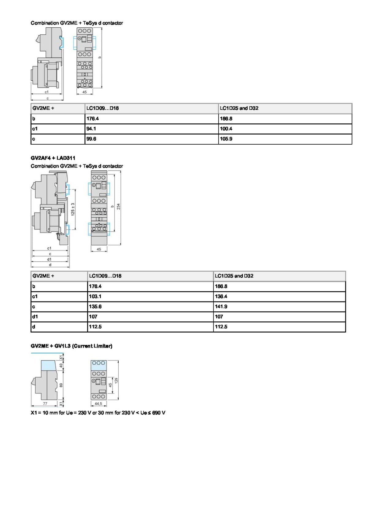 Schneider Electric GV2ME10  Disyuntor de motor magnetotérmico 4-6,3A