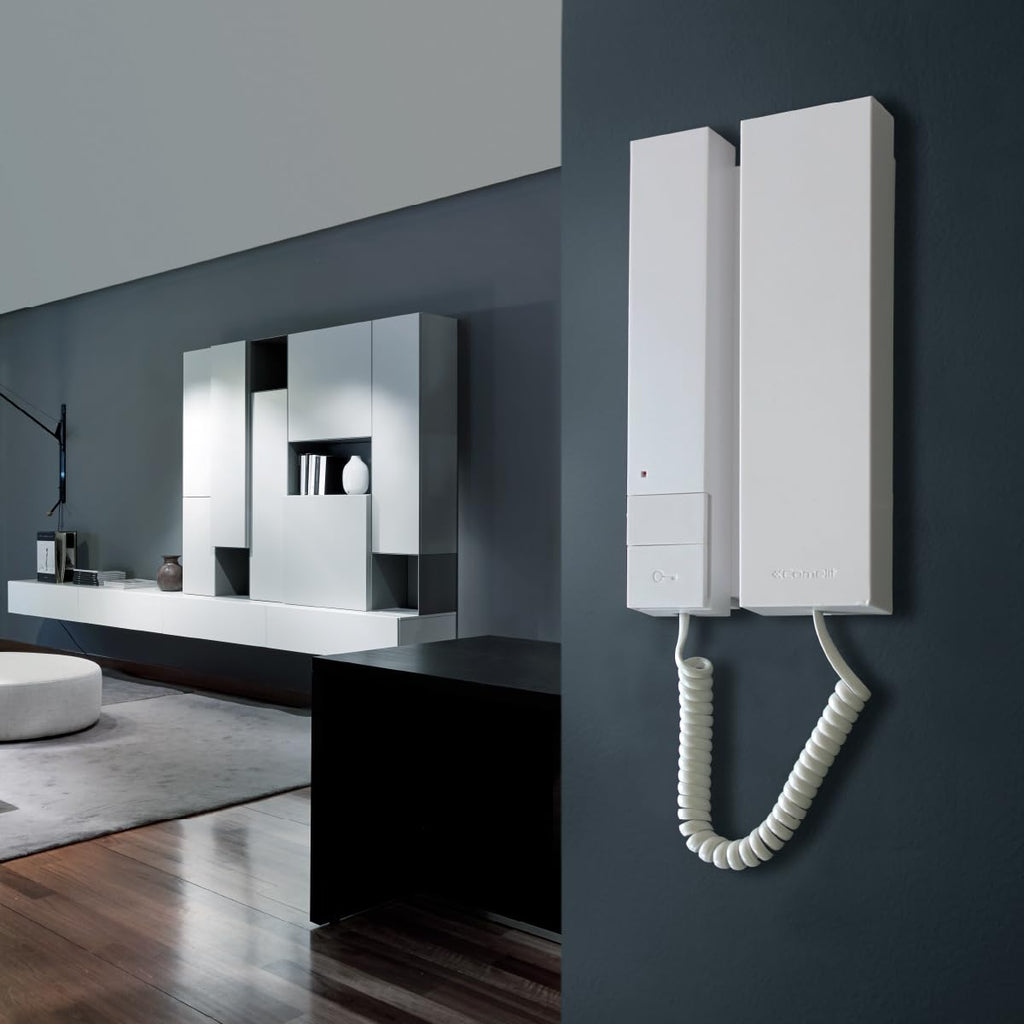 Comelit COE 2703U - Mini intercomunicador de 2 Botones, Universal