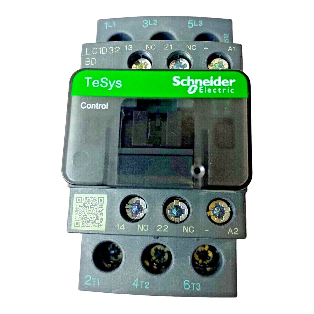 Schneider Electric Telemecanique Sensors LC1D32BD TeSys D Contactor, 3P, AC-3, 32 A, 24 VDC Coil, N
