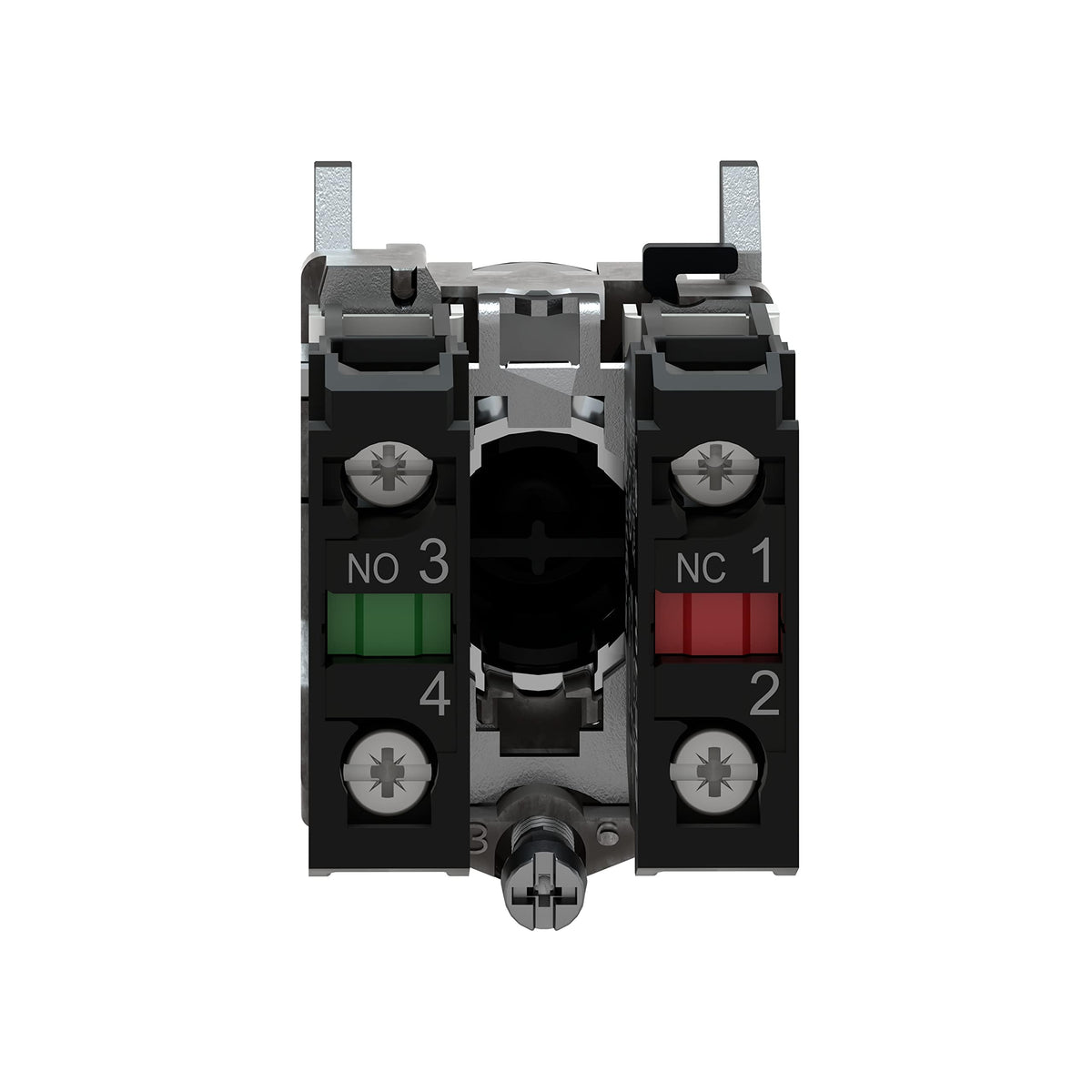 Schneider Electric XB4BA21 PULSADOR RASANTE Negro 1NA+1NC