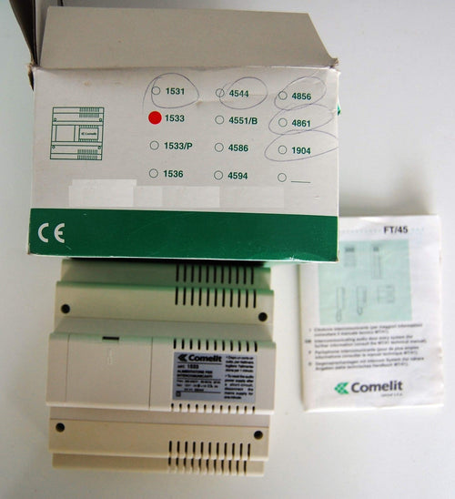 Comelit 1533 - Alimentador sistema intercomunicador videoportero