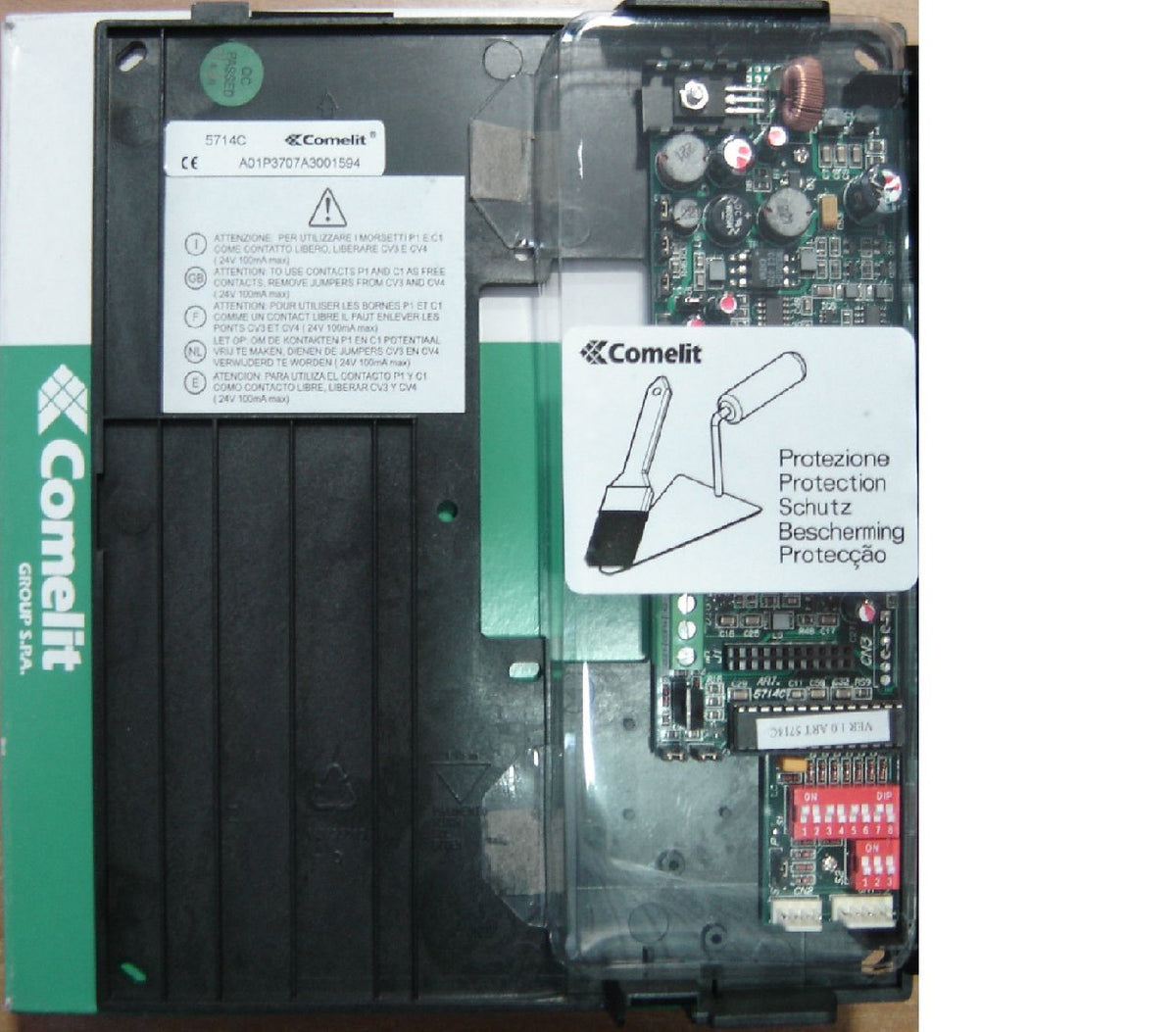 Comelit 5701 - Placa soporte cableado simplebus monitor bravo