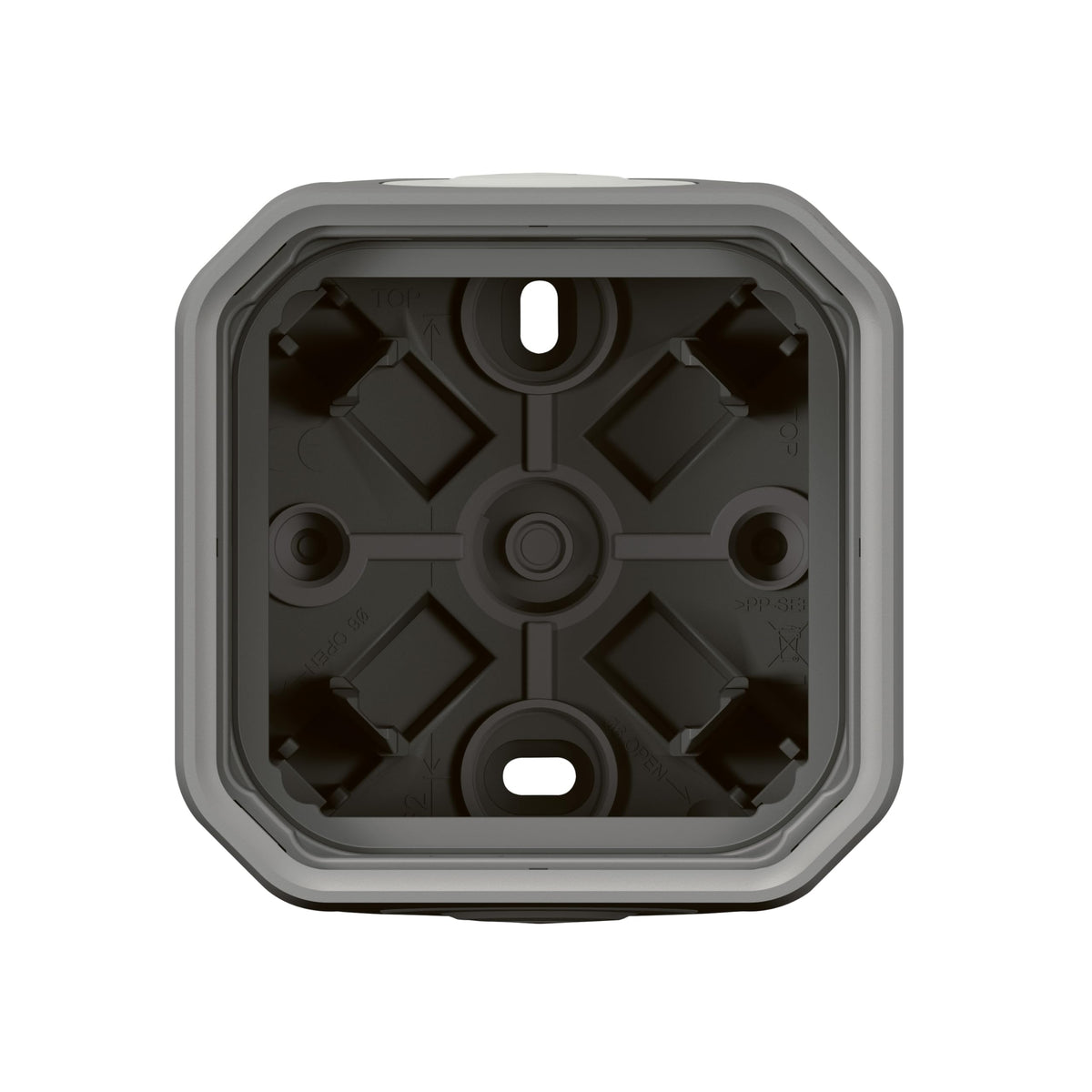 Legrand Caja sobresaliente - 1 poste - - Legrand plexo 069651l