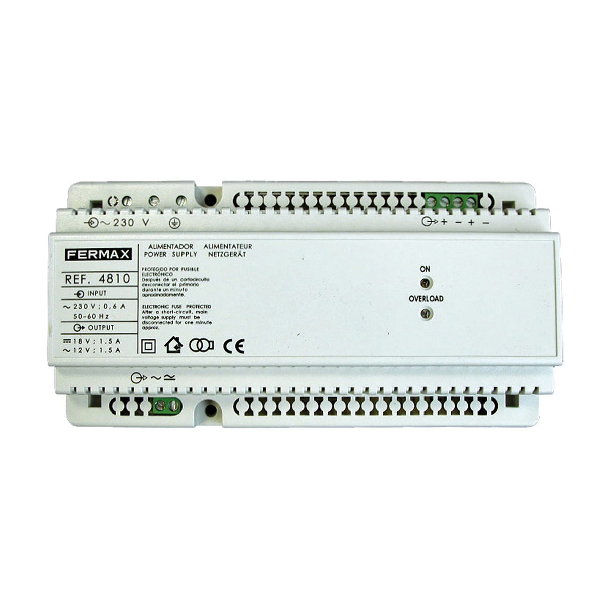 Fermax 4810 ALIMENTO. DIN10 230VAC/12VAC+18VDC-1.5A