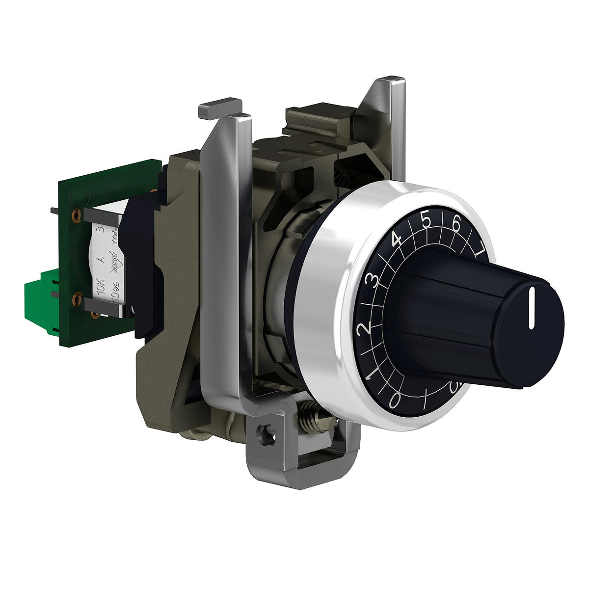 Schneider Electric ZB4BD912 Cabeza Potenciómetro R4K7 Ø 22
