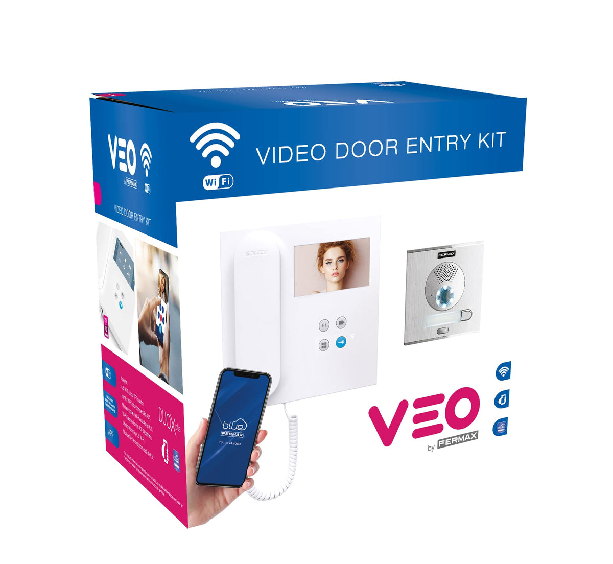 Fermax 94411 KIT VIDEO CITY VEO WIFI DUOX PLUS 1L