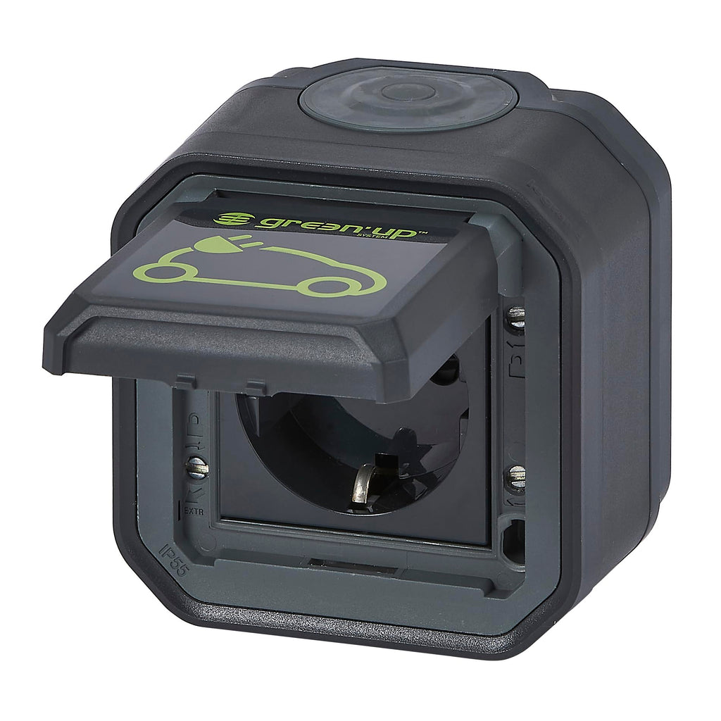 LEGRAND 069708L Base corriente carga vehículo eléctrico monobloc superficie