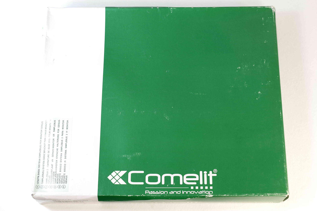 Comelit 5814 - Singlebus monitor genius/bravo black and white mounting plate
