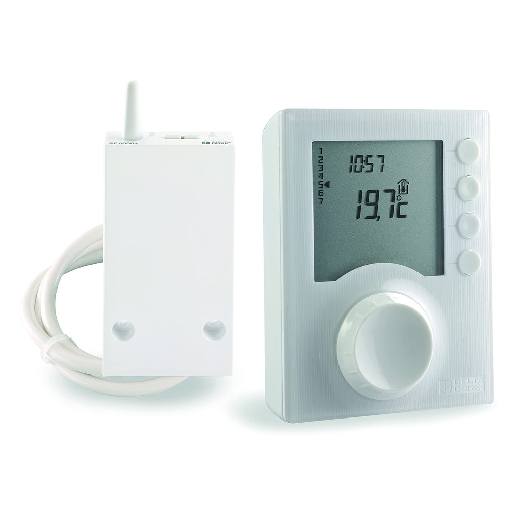 Delta Dore Termostato de ambiente Delta Dore Tybox 137+ para calefacción centralizada. Programación | Gestión de la temp