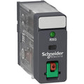 Schneider Electric RXG12P7 Relé 1Co 10A, Botón Test y Led 230Vac